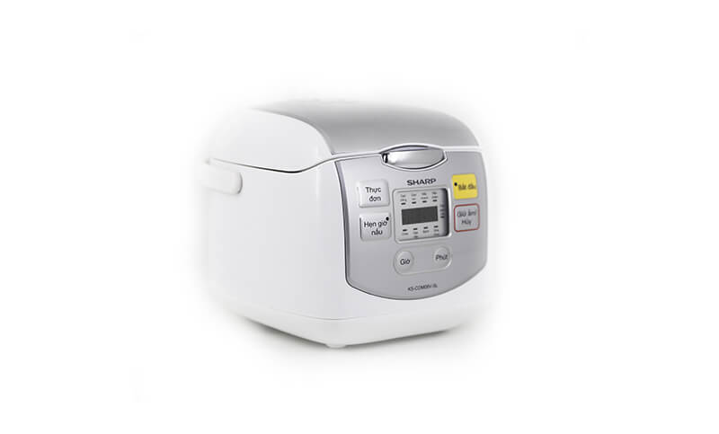 Nồi cơm điện tử Sharp KS-COM08V-SL - hình ảnh thực tế Nồi cơm điện tử Sharp KS-COM08V-SL - hình ảnh thực tế