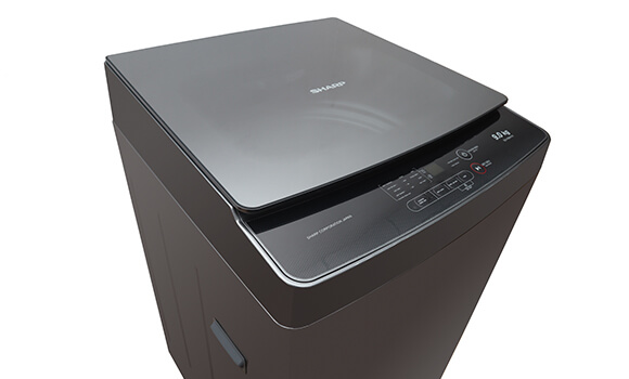 Máy giặt cửa trên Sharp ES-Y90HV-S - hình ảnh thực tế Máy giặt cửa trên Sharp ES-Y90HV-S - hình ảnh thực tế