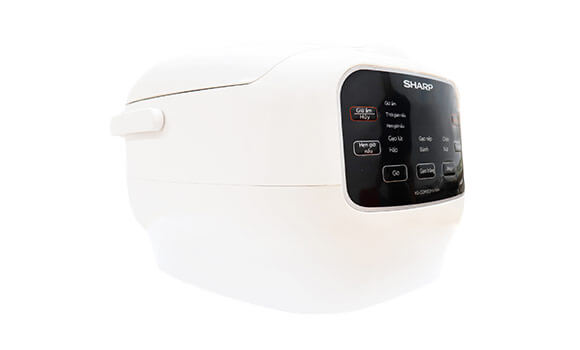 Nồi cơm điện tử Sharp KS-COM183MV-WH - hình ảnh thực tế Nồi cơm điện tử Sharp KS-COM183MV-WH - hình ảnh thực tế
