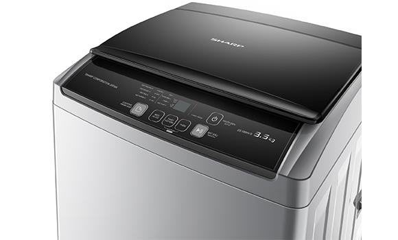 Máy giặt cửa trên Sharp ES-Y85HV-S - hình ảnh thực tế