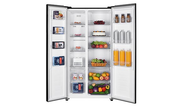 Tủ lạnh Side by Side Sharp SJ-SBX440VG-BK - hình ảnh thực tế Tủ lạnh Side by Side Sharp SJ-SBX440VG-BK - hình ảnh thực tế