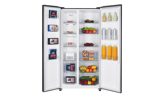 Tủ lạnh Side by Side Sharp SJ-SBX440V-SL - hình ảnh thực tế Tủ lạnh Side by Side Sharp SJ-SBX440V-SL - hình ảnh thực tế