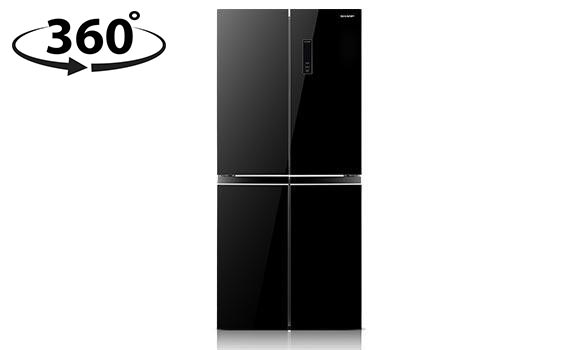 Tủ lạnh 4 cửa Sharp SJ-FX420VG-BK Tủ lạnh 4 cửa Sharp SJ-FX420VG-BK