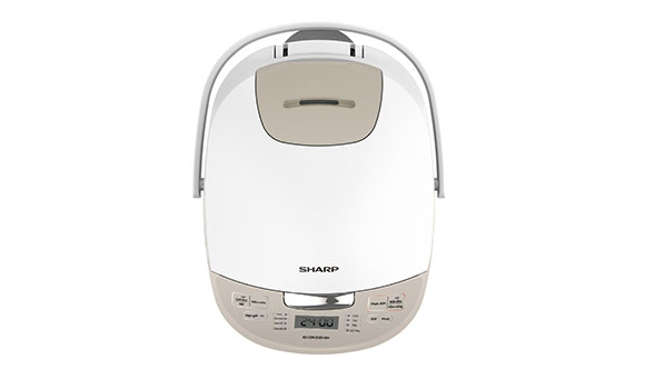 Nồi cơm điện tử Sharp KS-COM191EV-WH - hình ảnh thực tế Nồi cơm điện tử Sharp KS-COM191EV-WH - hình ảnh thực tế