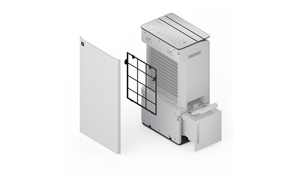 Máy hút ẩm lọc không khí Sharp DW-T30HV-W - hình ảnh thực tế Máy hút ẩm lọc không khí Sharp DW-T30HV-W - hình ảnh thực tế