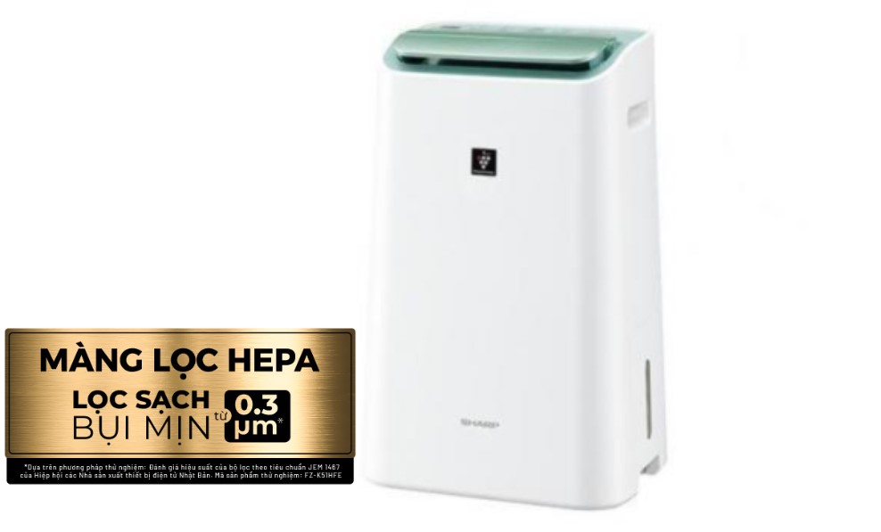 Máy hút ẩm lọc không khí Sharp DW-E16FA-W Máy hút ẩm lọc không khí Sharp DW-E16FA-W