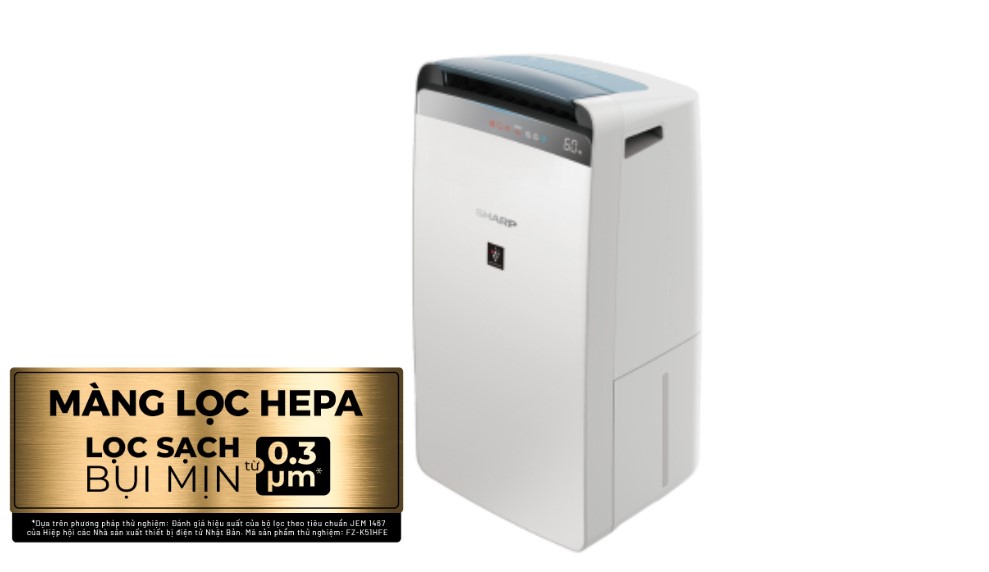 Máy hút ẩm lọc không khí Sharp DW-J20FV-W Máy hút ẩm lọc không khí Sharp DW-J20FV-W