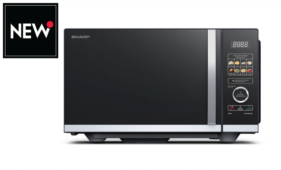 Lò vi sóng điện tử Sharp R-2343FB-BK Lò vi sóng điện tử Sharp R-2343FB-BK
