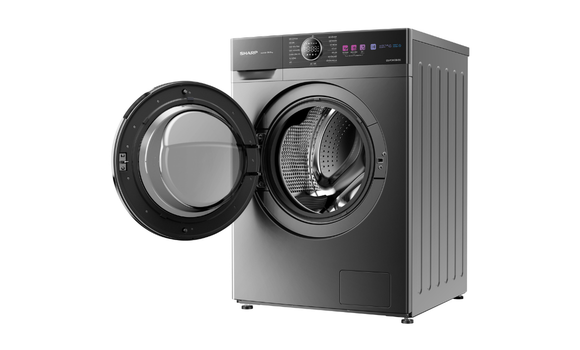 Máy giặt cửa trước Sharp ES-FC91DB-DG - hình ảnh thực tế Máy giặt cửa trước Sharp ES-FC91DB-DG - hình ảnh thực tế