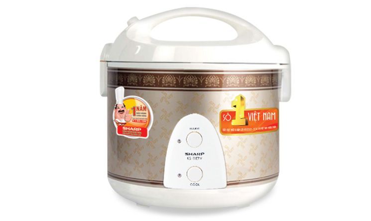 Nồi cơm điện nắp gài Sharp KS-11ETV-RB Nồi cơm điện nắp gài Sharp KS-11ETV-RB