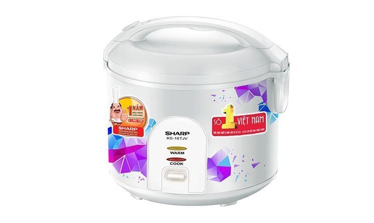 Nồi cơm điện nắp gài Sharp KS-18TJV Nồi cơm điện nắp gài Sharp KS-18TJV
