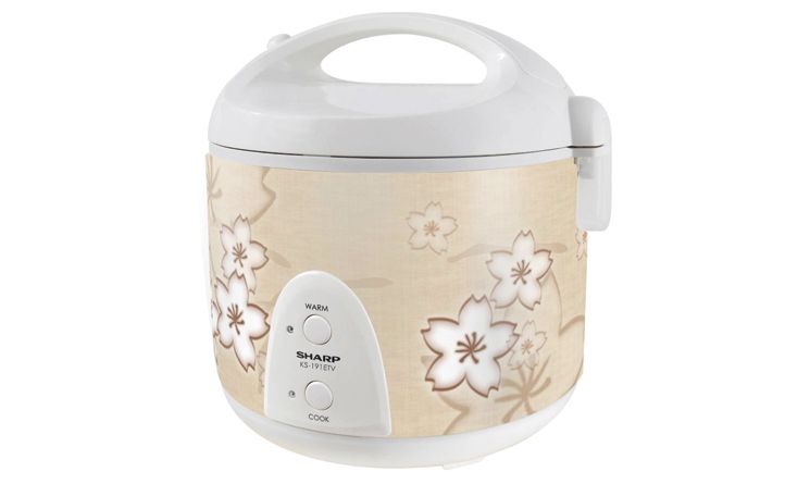 Nồi cơm điện nắp gài Sharp KS-N191ETV-SB - hình ảnh thực tế Nồi cơm điện nắp gài Sharp KS-N191ETV-SB - hình ảnh thực tế