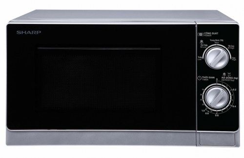 Lò vi sóng cơ Sharp R-203VN-M - hình ảnh thực tế Lò vi sóng cơ Sharp R-203VN-M - hình ảnh thực tế