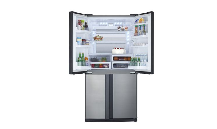 Tủ lạnh 4 cửa Sharp SJ-FX630V-ST - hình ảnh thực tế Tủ lạnh 4 cửa Sharp SJ-FX630V-ST - hình ảnh thực tế